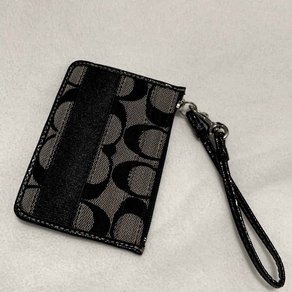 Small Coach Wristlet